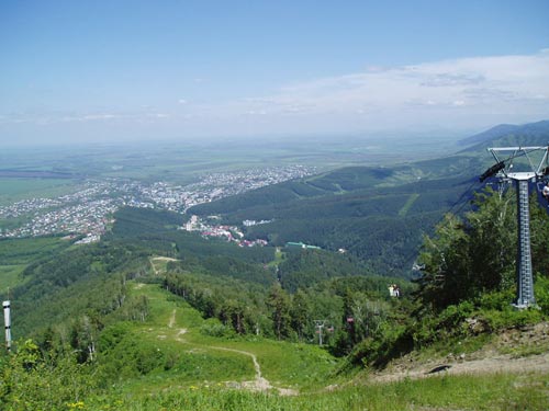 Вид с горы Церковка