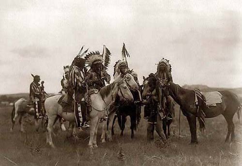 Воины лакота на тропе войны