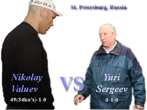 Николай Валуев vs Юрий Сергеев